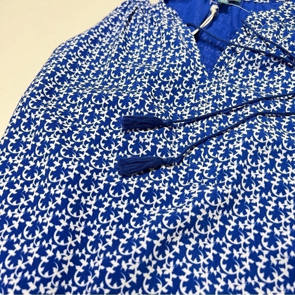 🆕 Fleur Bleue Printed Tassel Dress - Picture 5 of 11